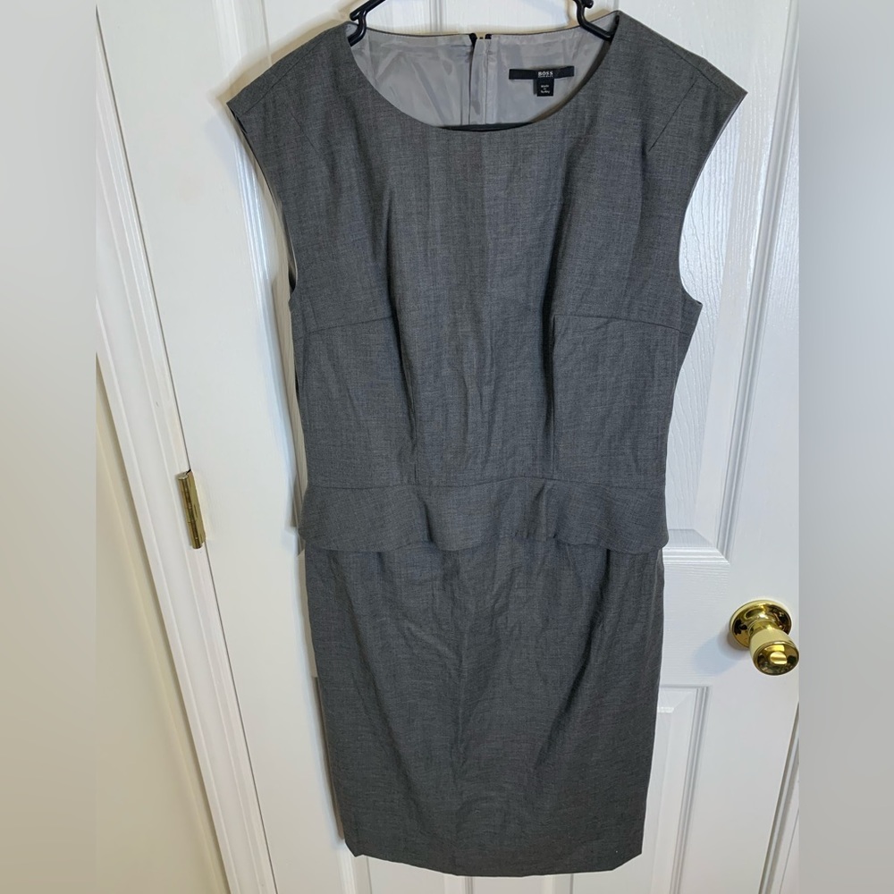 Hugo Boss Wool Blend Dress